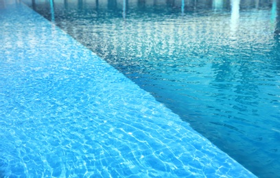 Photo of Clear refreshing water in swimming pool