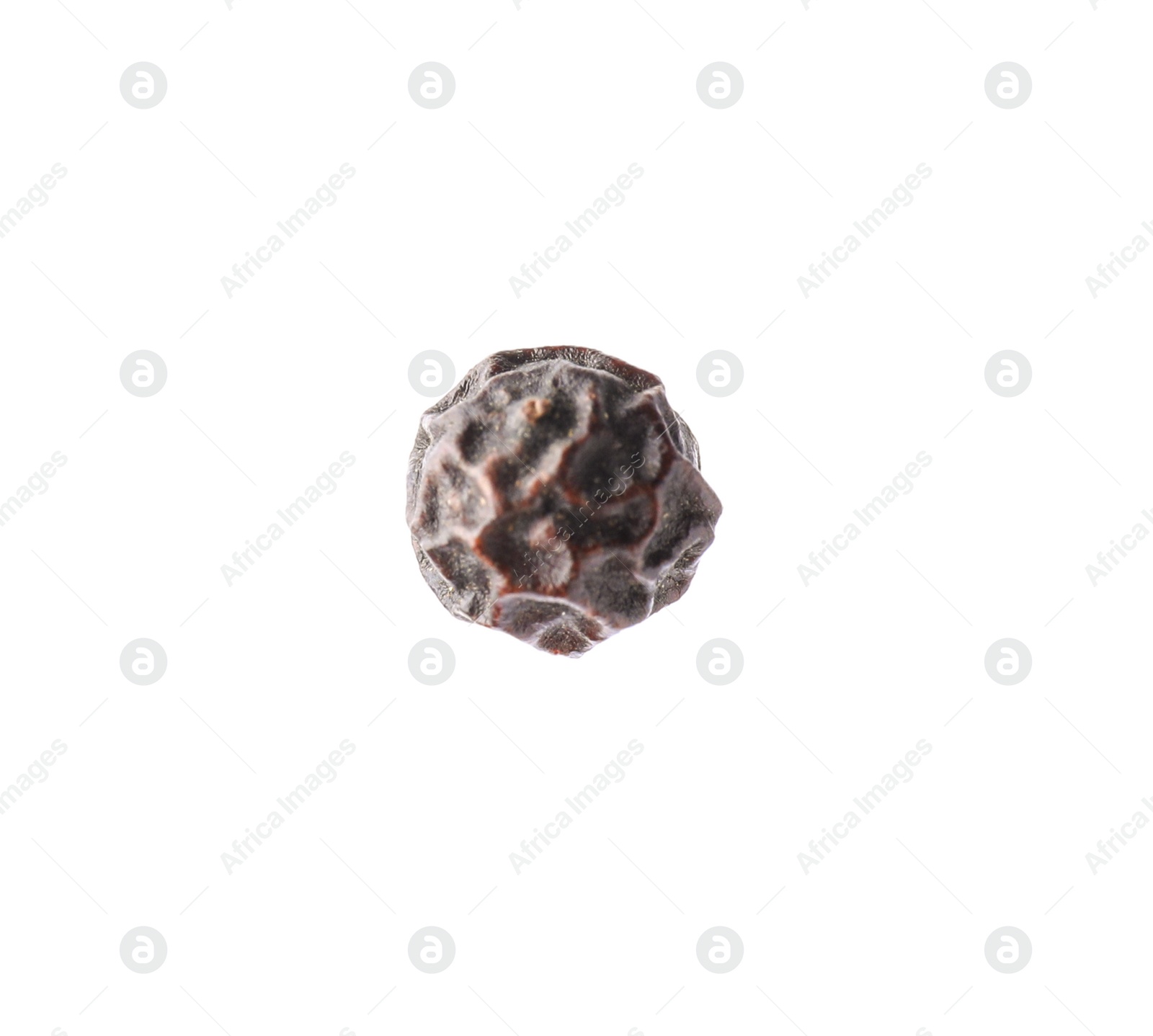 Photo of Spicy black pepper grain isolated on white