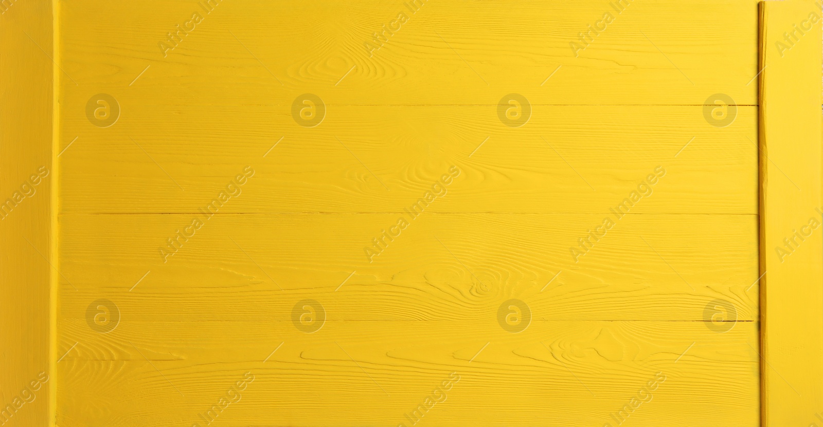 Image of Texture of yellow wooden surface as background, banner design