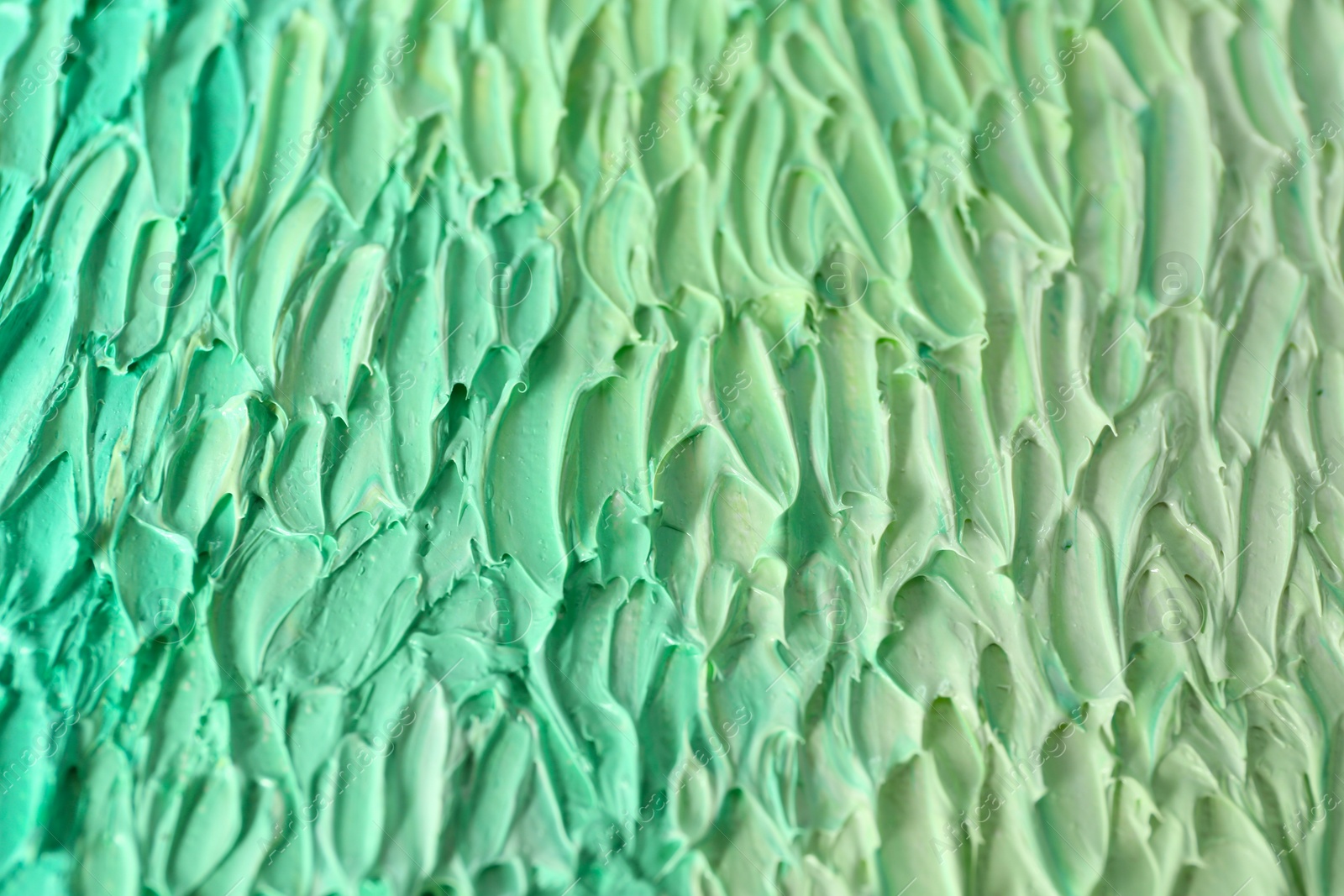 Photo of Abstract colorful artwork as background, closeup view