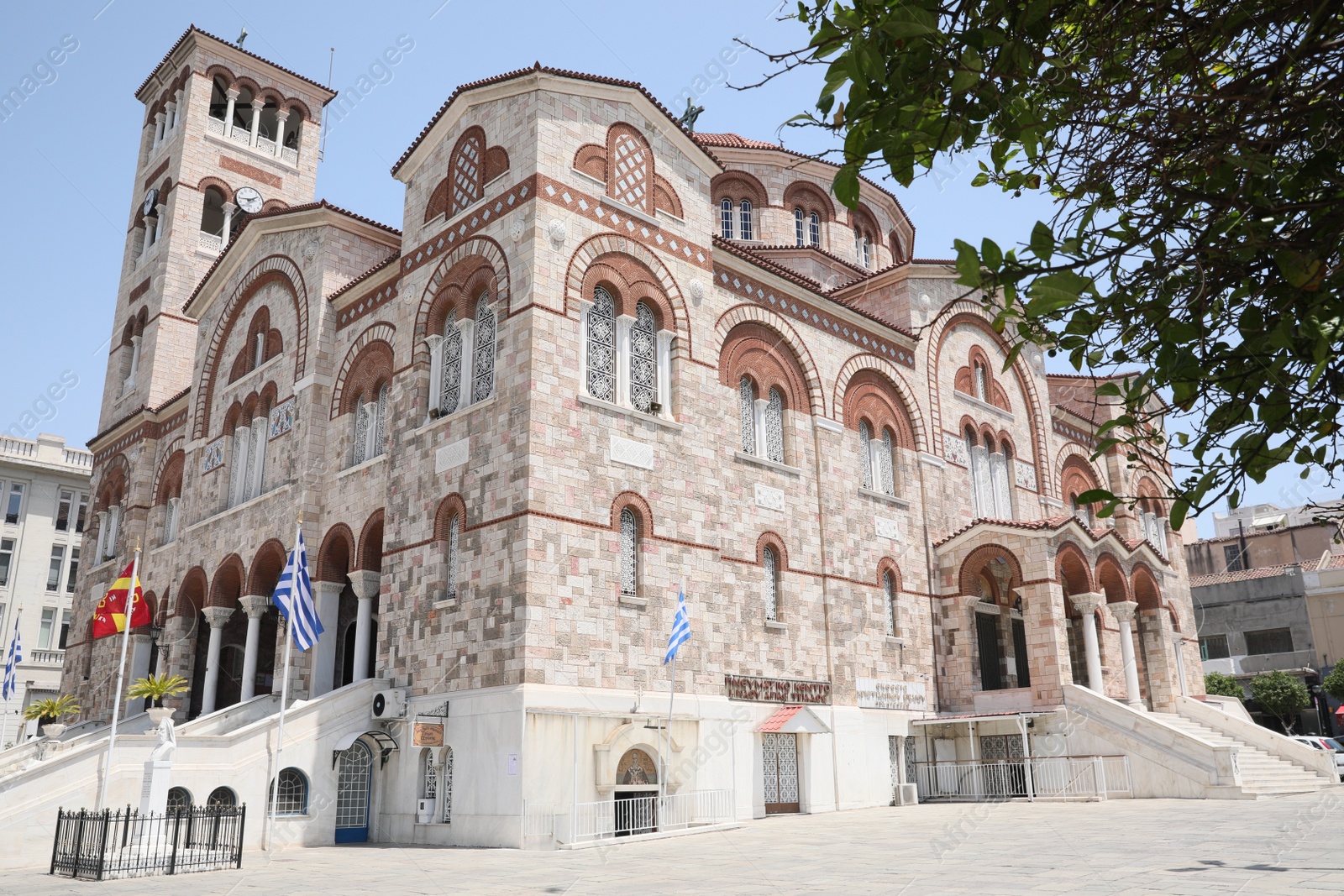 Photo of Athens, Greece - May 25, 2022: Beautiful view on Church of Holy Trinity outdoors