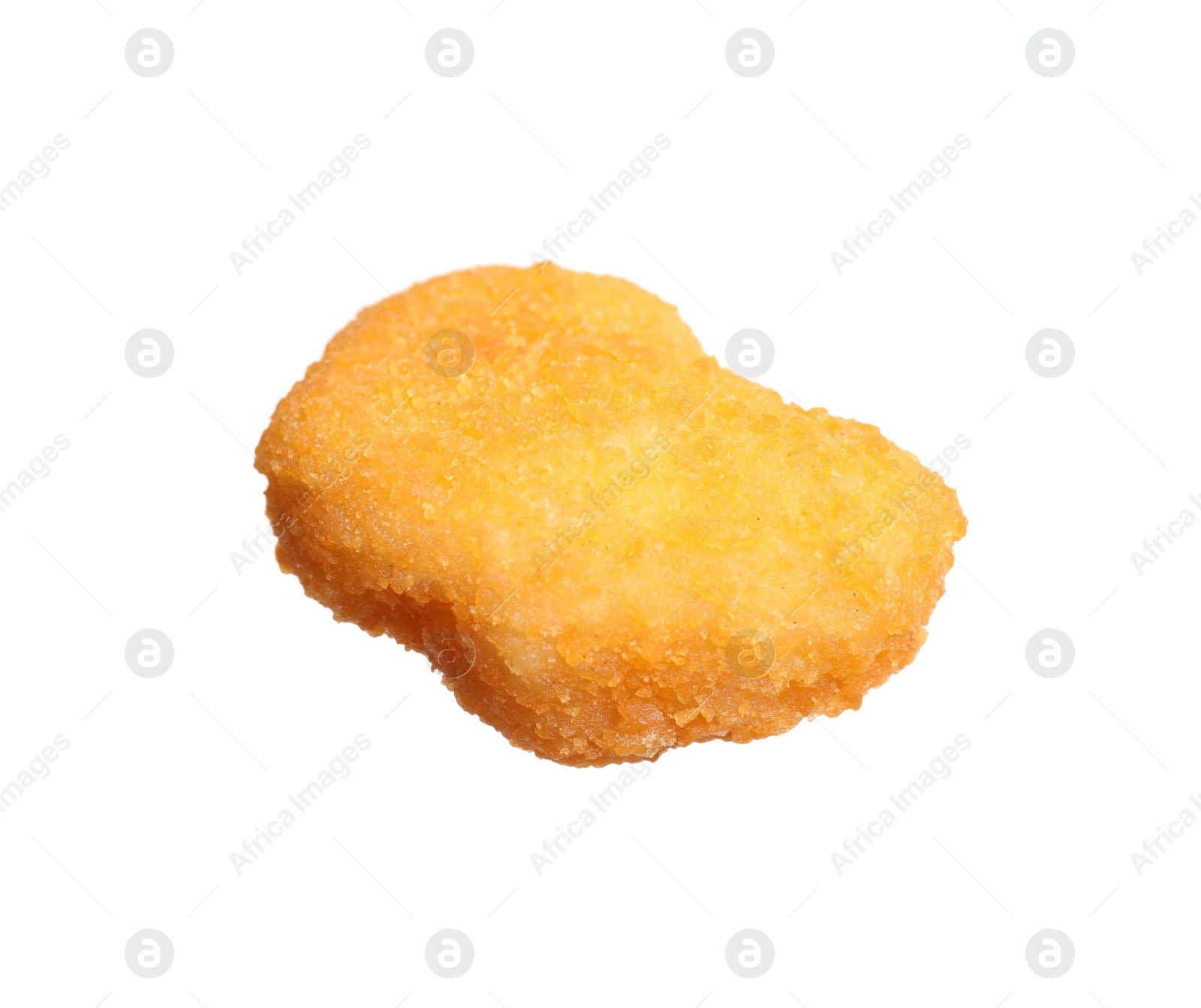 Photo of Delicious fried chicken nugget isolated on white