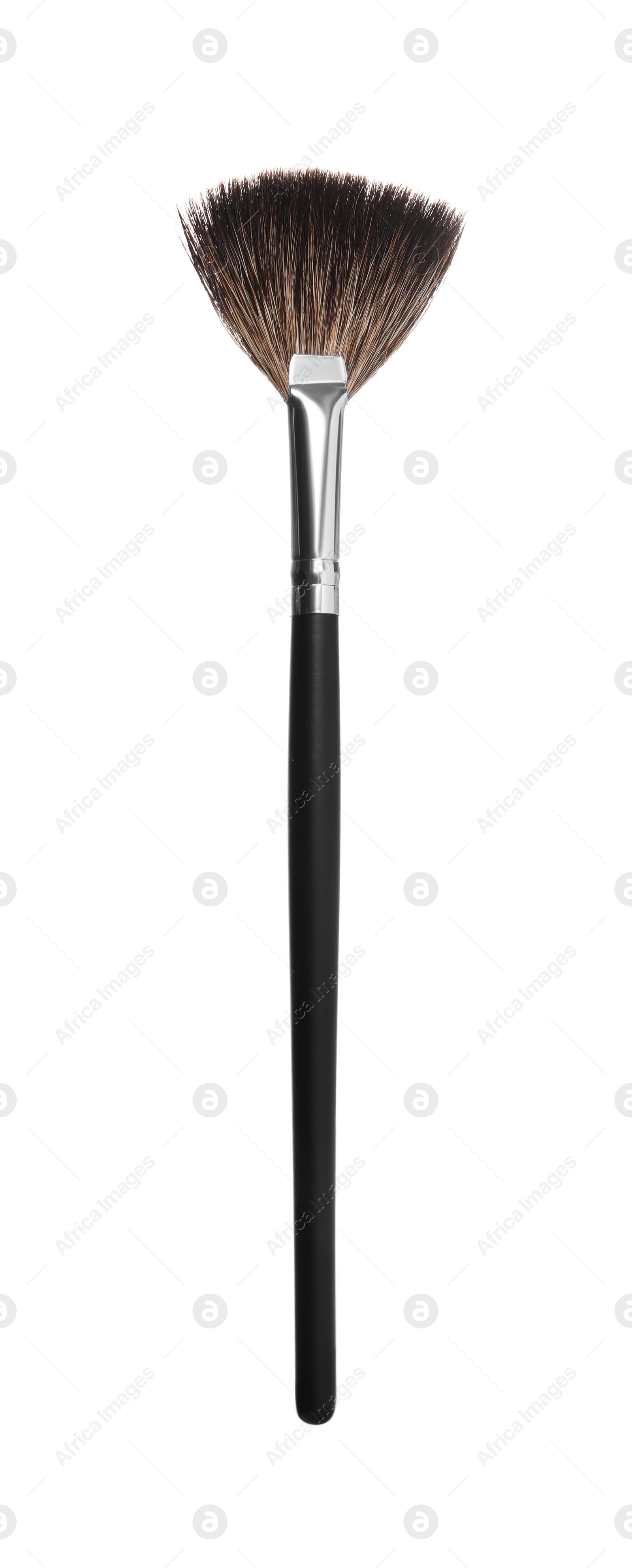 Photo of One stylish makeup brush isolated on white