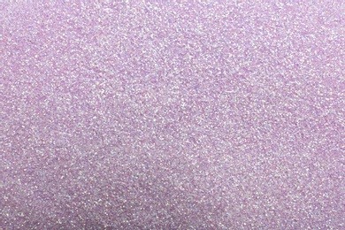 Closeup view of sparkling pink glitter background