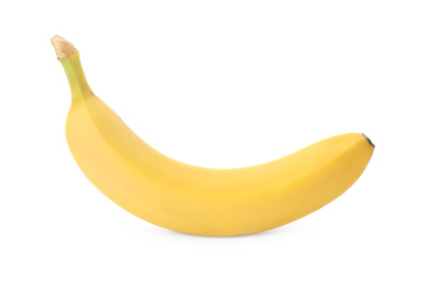 Delicious ripe banana fruit isolated on white