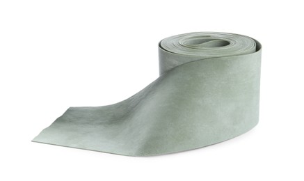 Photo of Medical bandage roll isolated on white. First aid item
