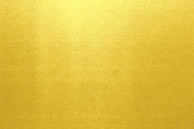 Image of Beautiful golden foil as background, top view