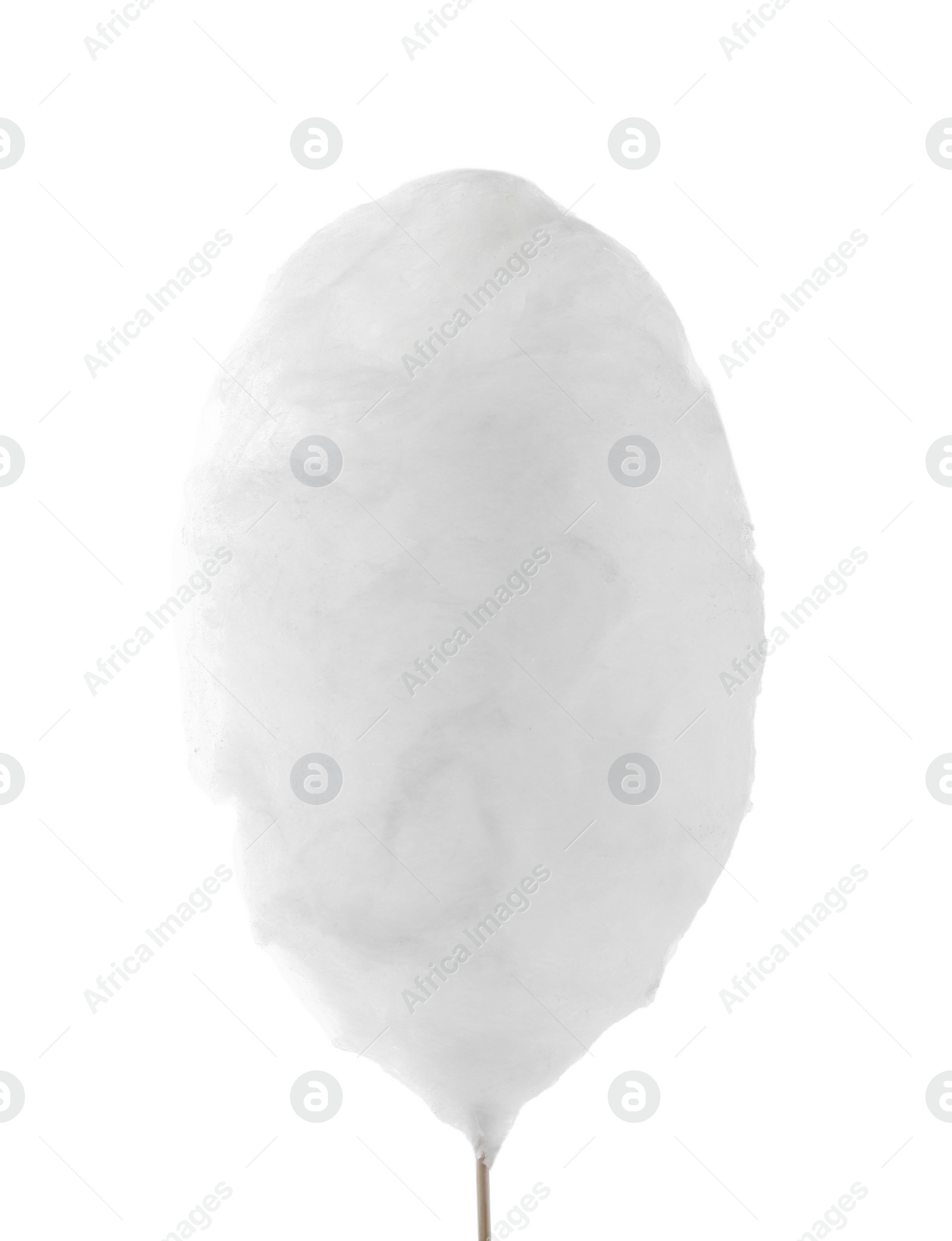 Photo of One sweet cotton candy isolated on white