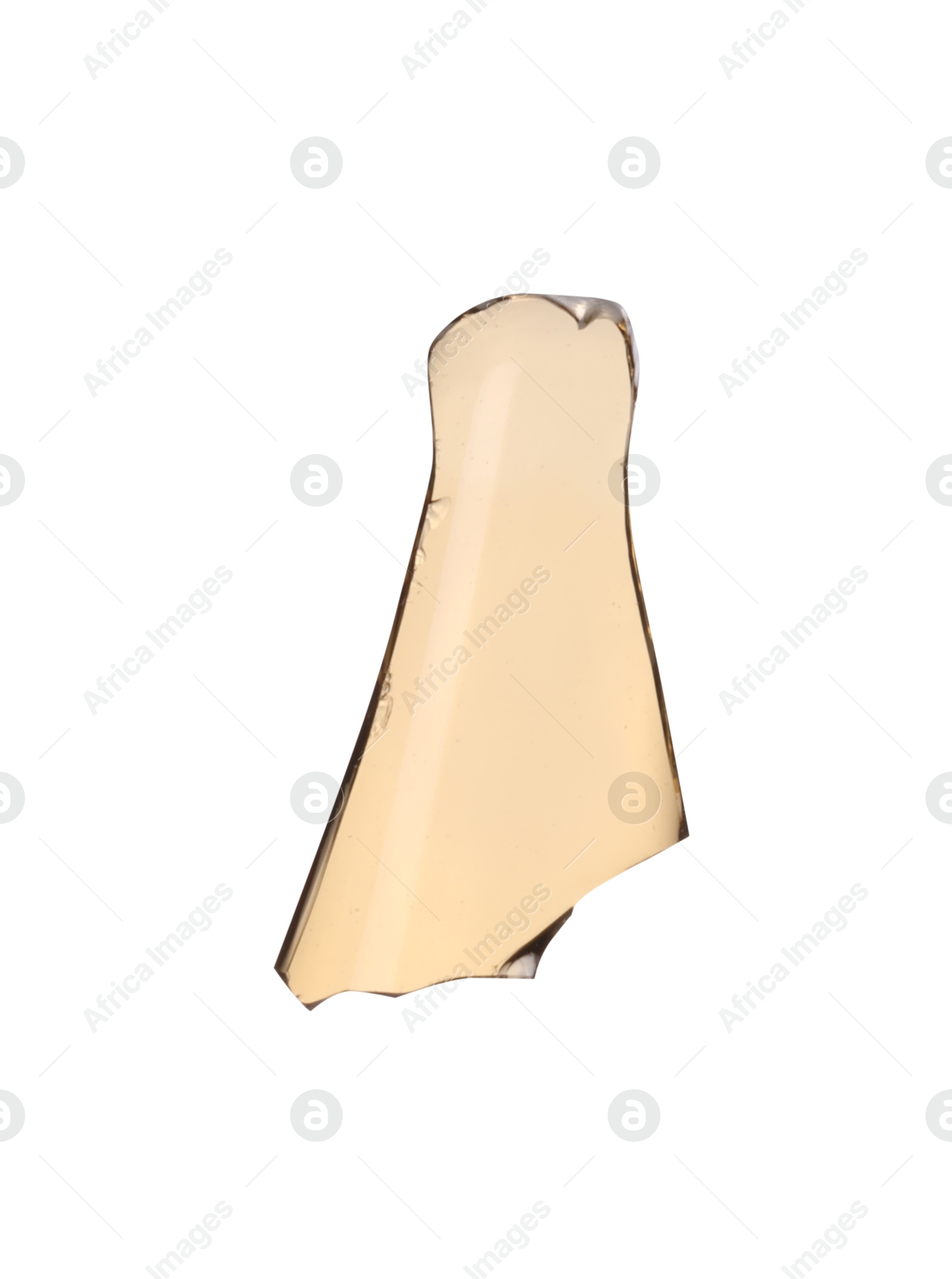 Photo of Piece of broken glass isolated on white