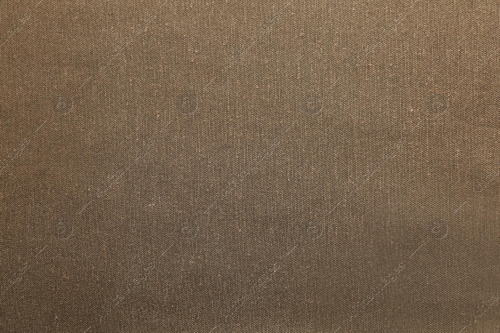 Photo of Texture of beautiful brown fabric as background, closeup