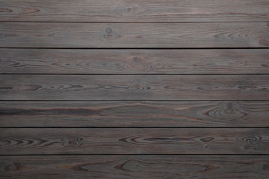 Texture of wooden surface as background, top view