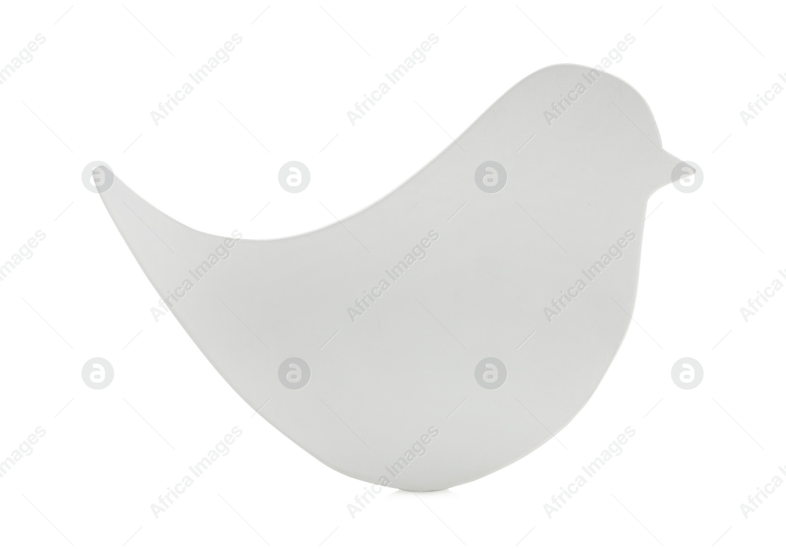 Photo of Bird shaped child's night lamp isolated on white