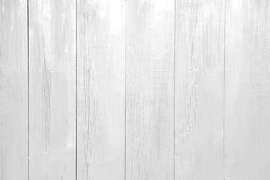 Image of Texture of white wooden planks as background