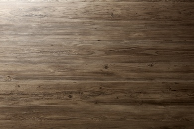 Photo of Surface of natural wood as background, top view