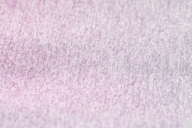 Photo of Texture of soft color fabric as background, closeup