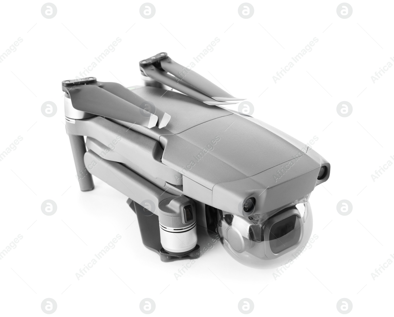 Photo of Modern drone with camera isolated on white