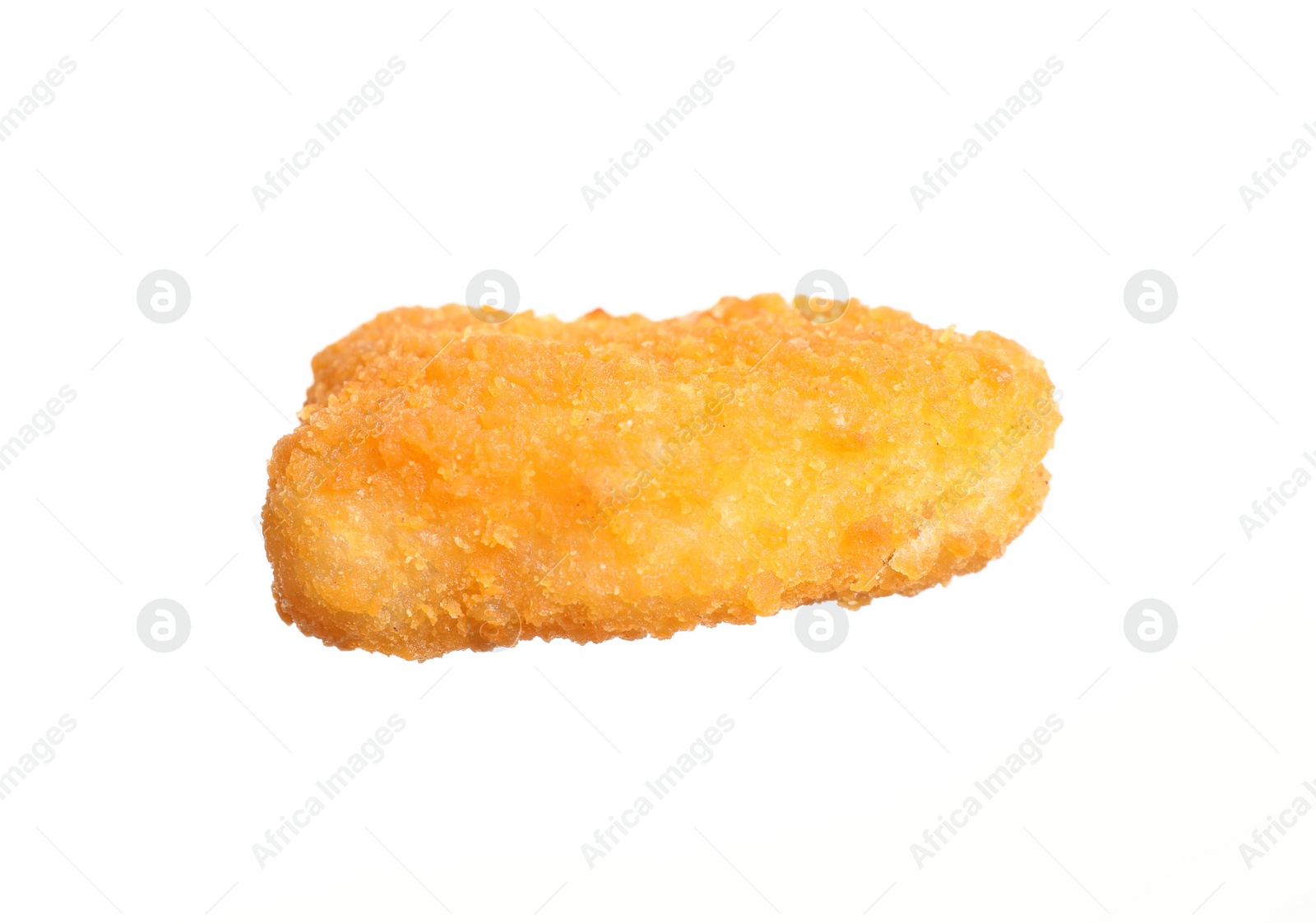 Photo of Delicious fried chicken nugget isolated on white