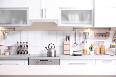 Photo of Modern kitchen interior