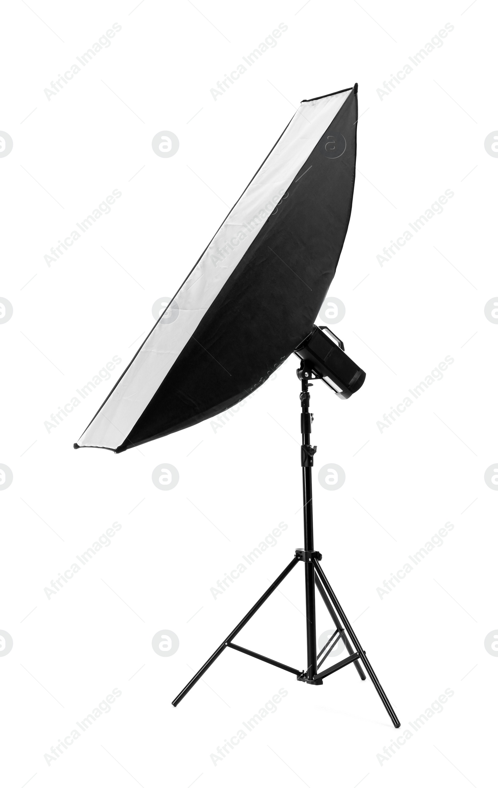 Photo of Studio lighting on white background. Food photography