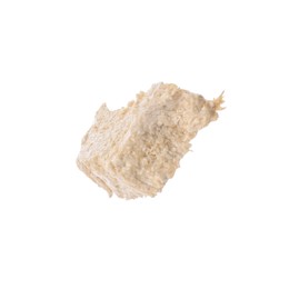 One piece of tasty halva isolated on white