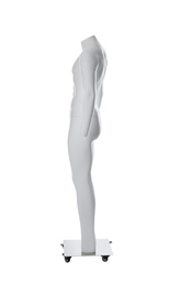 Male ghost headless mannequin with removable pieces isolated on white
