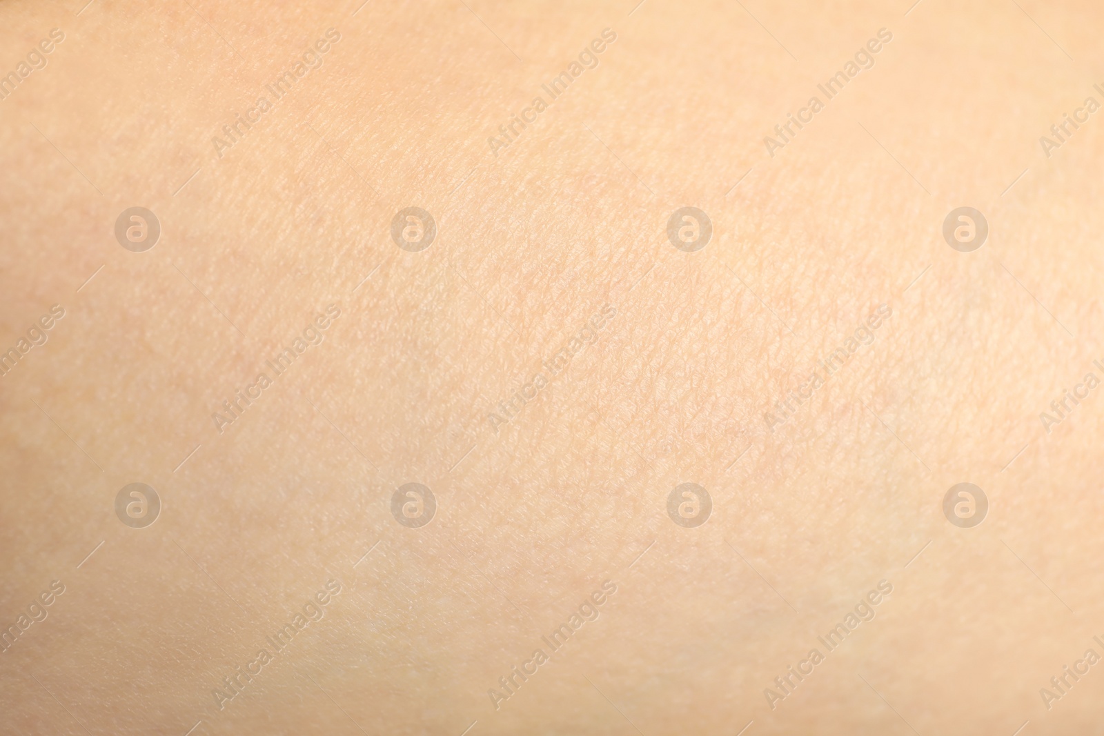 Photo of Texture of clean human skin, closeup view