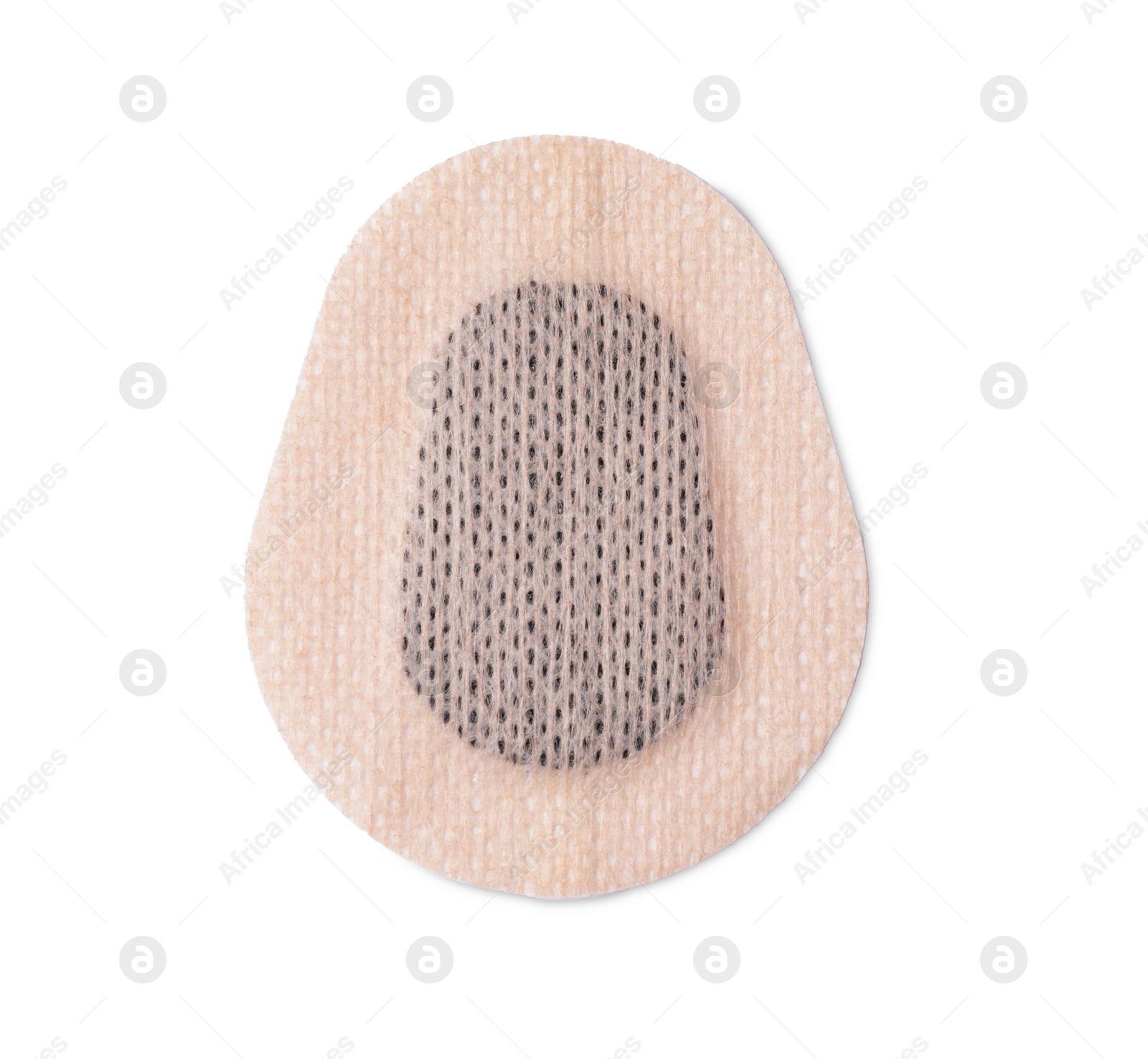 Photo of Contraceptive patch isolated on white, top view