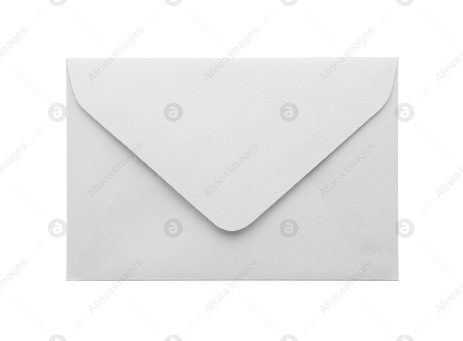 Photo of Paper envelope isolated on white. Mail service