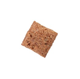 Sweet crispy chocolate corn pad isolated on white