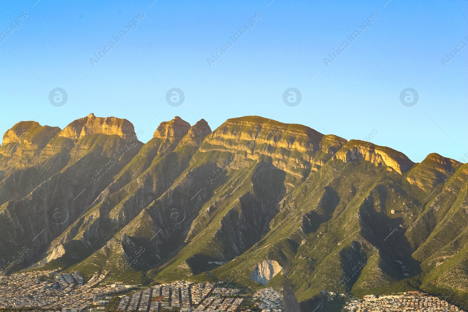 Photo of Picturesque view of beautiful mountain landscape on sunny day