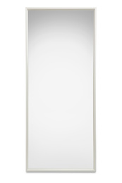 Photo of Modern full length mirror isolated on white