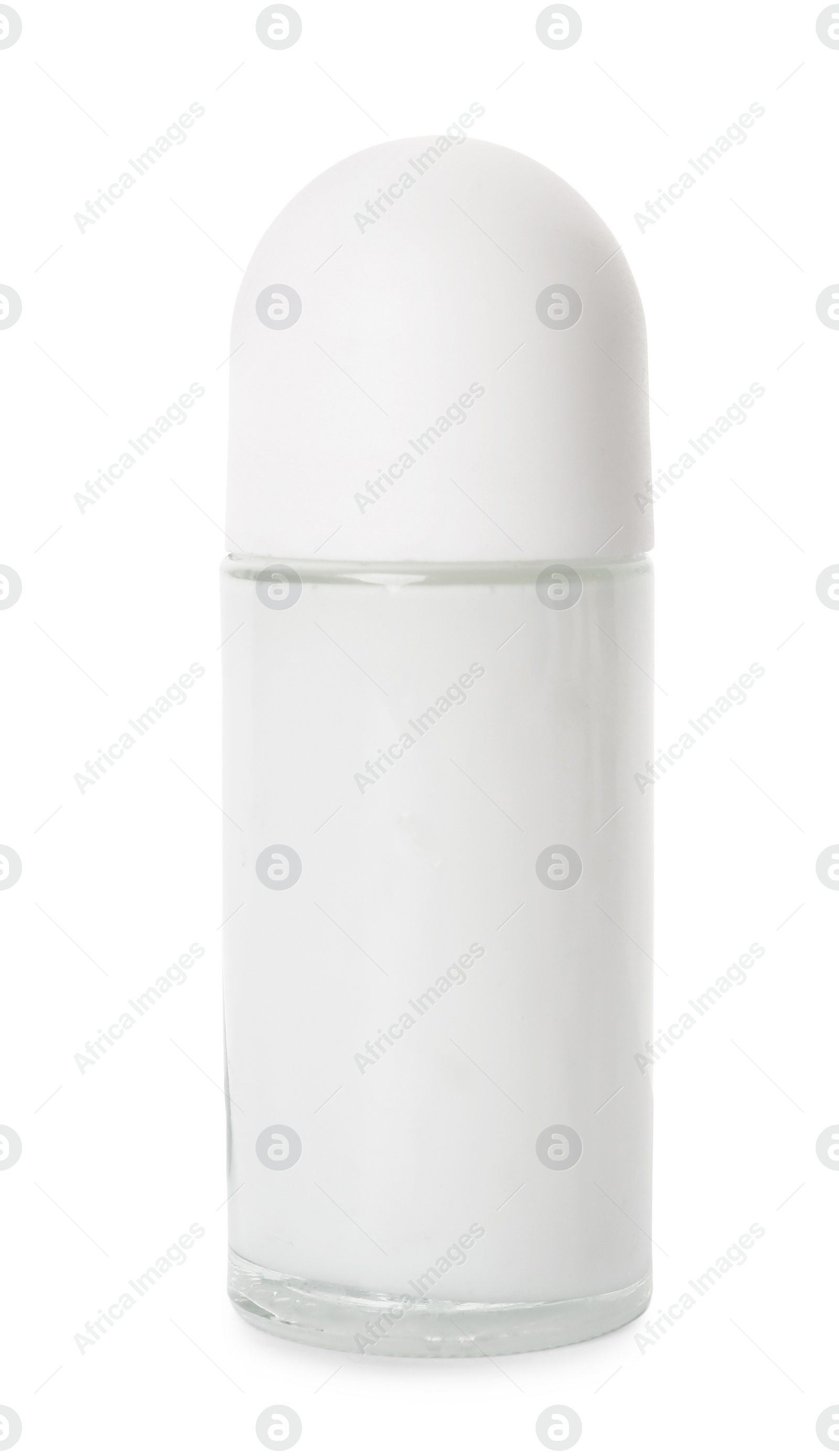 Photo of One roll-on deodorant isolated on white. Personal care product