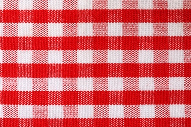 Photo of Texture of textile table napkin, closeup view