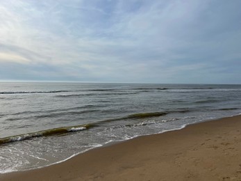 Photo of Picturesque view of beautiful sea and sky