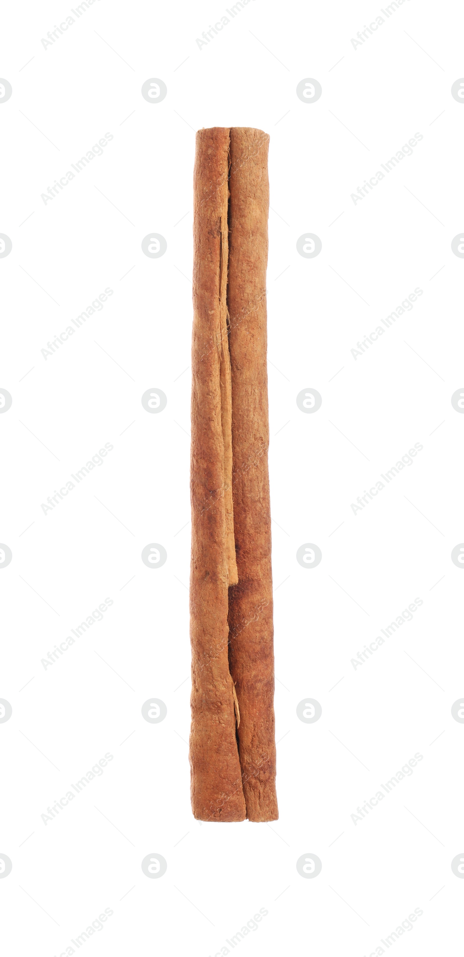 Photo of Dry aromatic cinnamon stick isolated on white