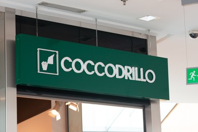 Photo of Siedlce, Poland - July 26, 2022: Coccodrillo store in shopping mall