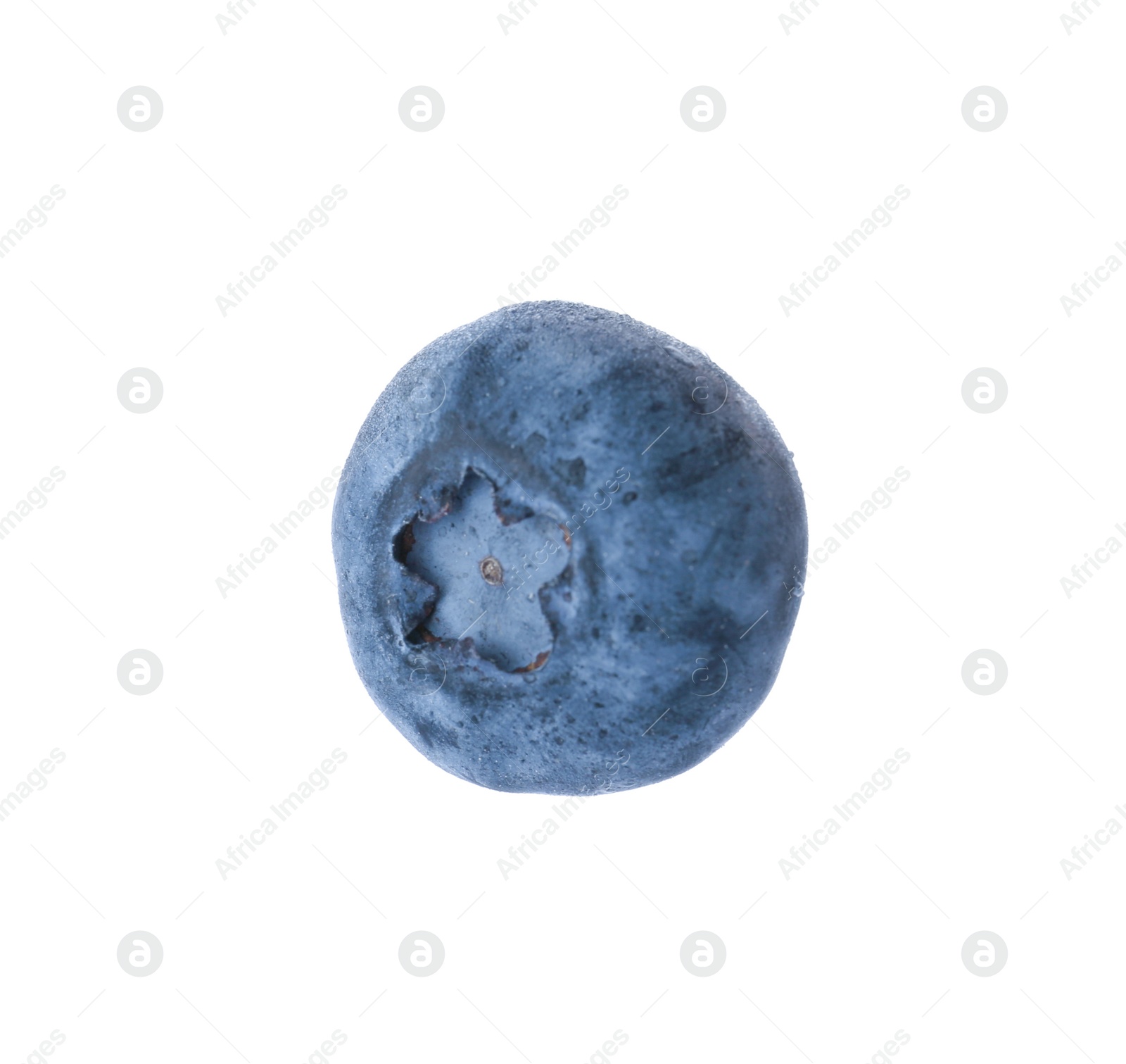 Photo of Fresh ripe blueberry on white background. Organic berry