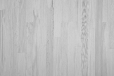 Image of White wooden surface as background, top view