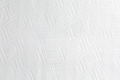 Photo of Texture of paper towel as background, closeup view