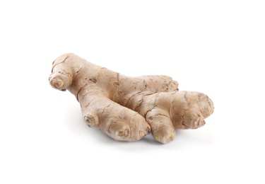 Photo of Whole fresh ginger root isolated on white