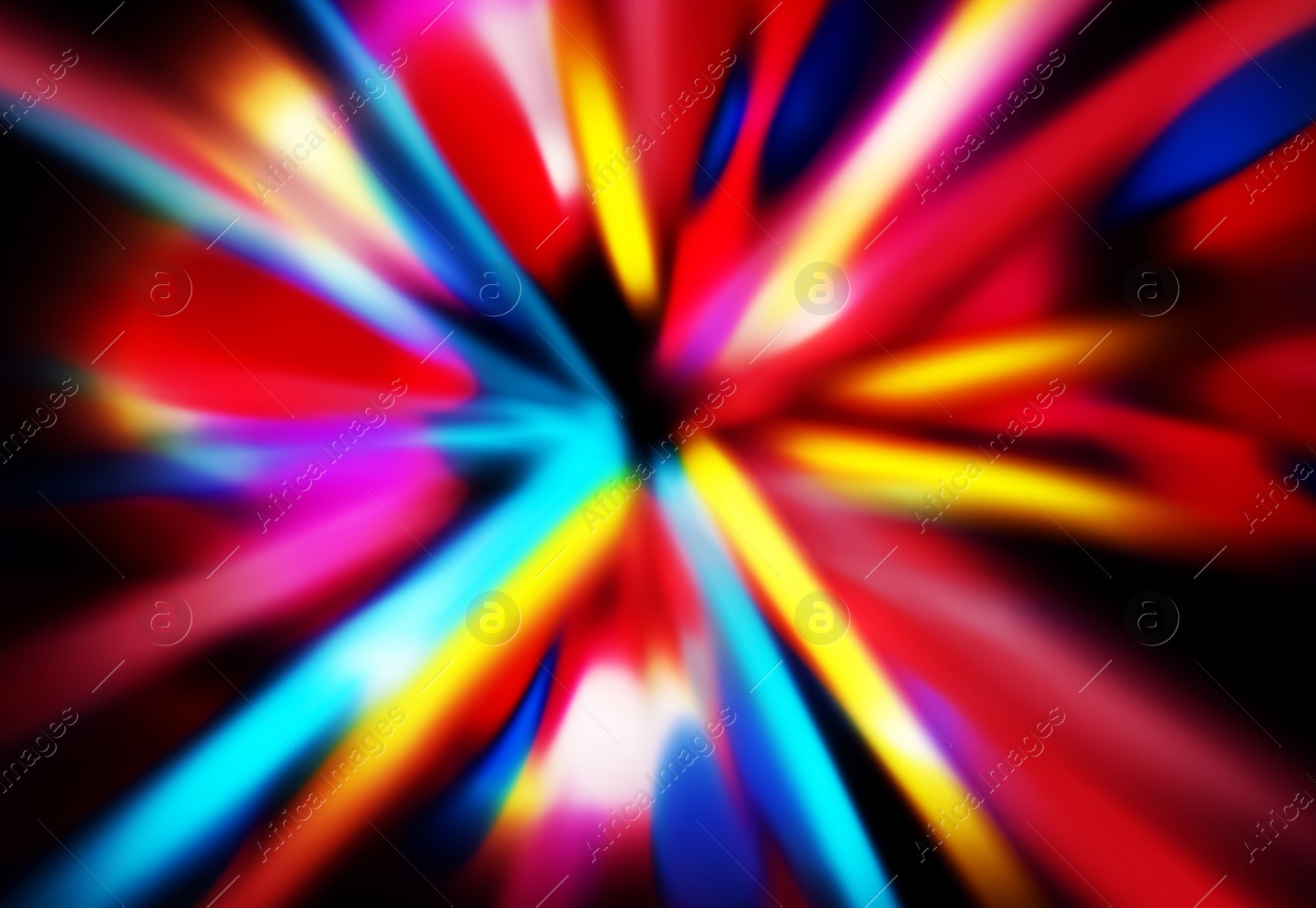 Image of Blurred view of abstract bright colorful background