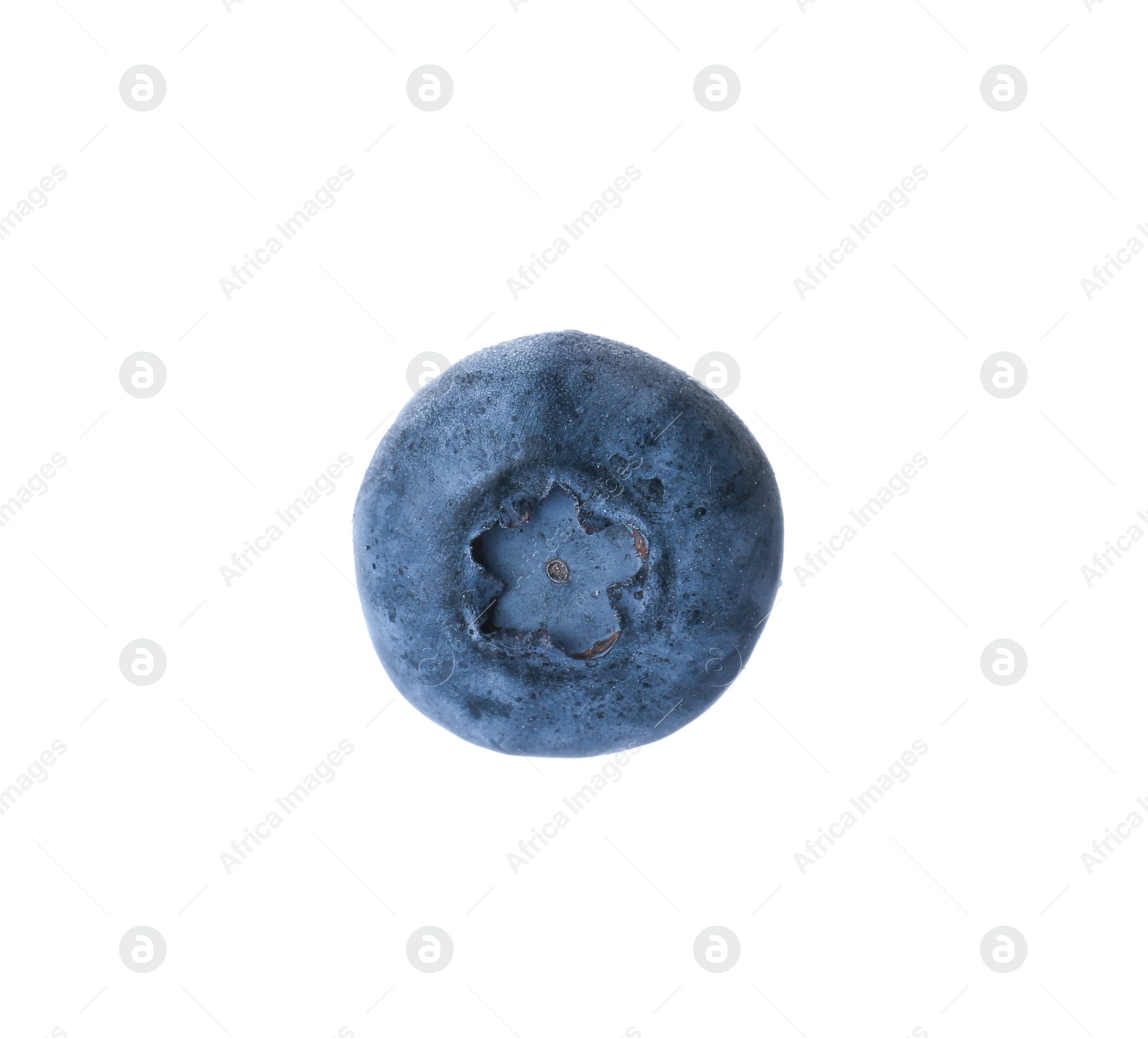 Photo of Fresh ripe blueberry on white background. Organic berry