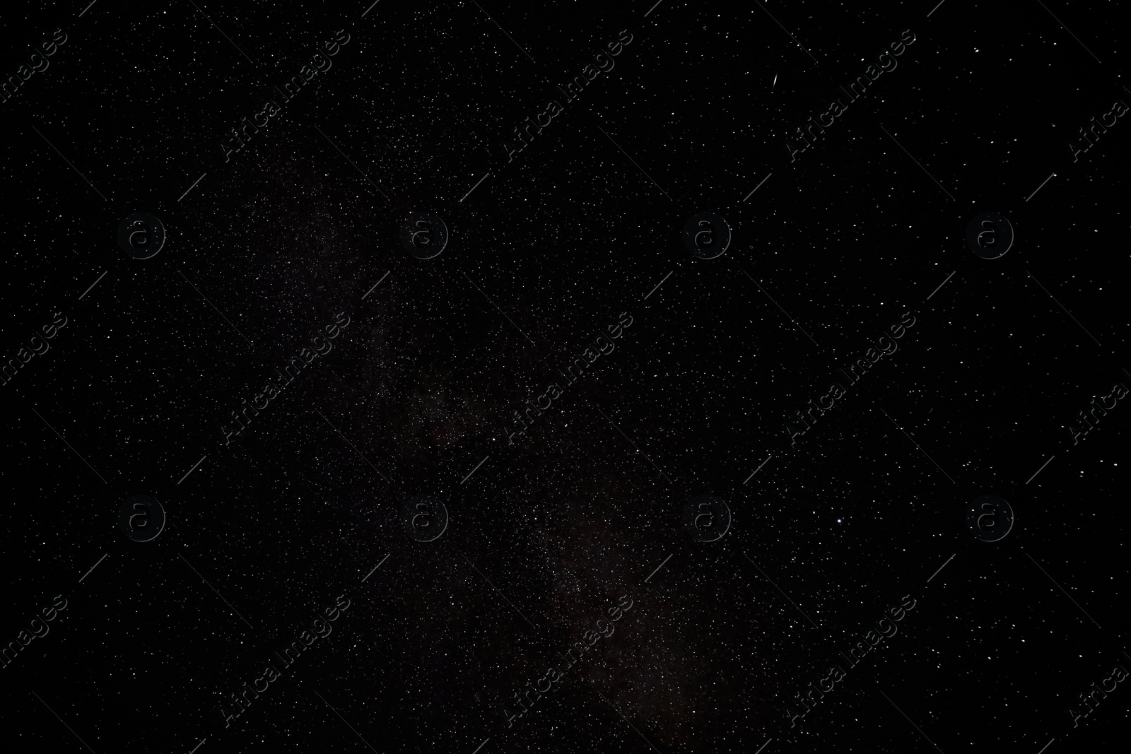 Photo of Beautiful view of starry sky at night