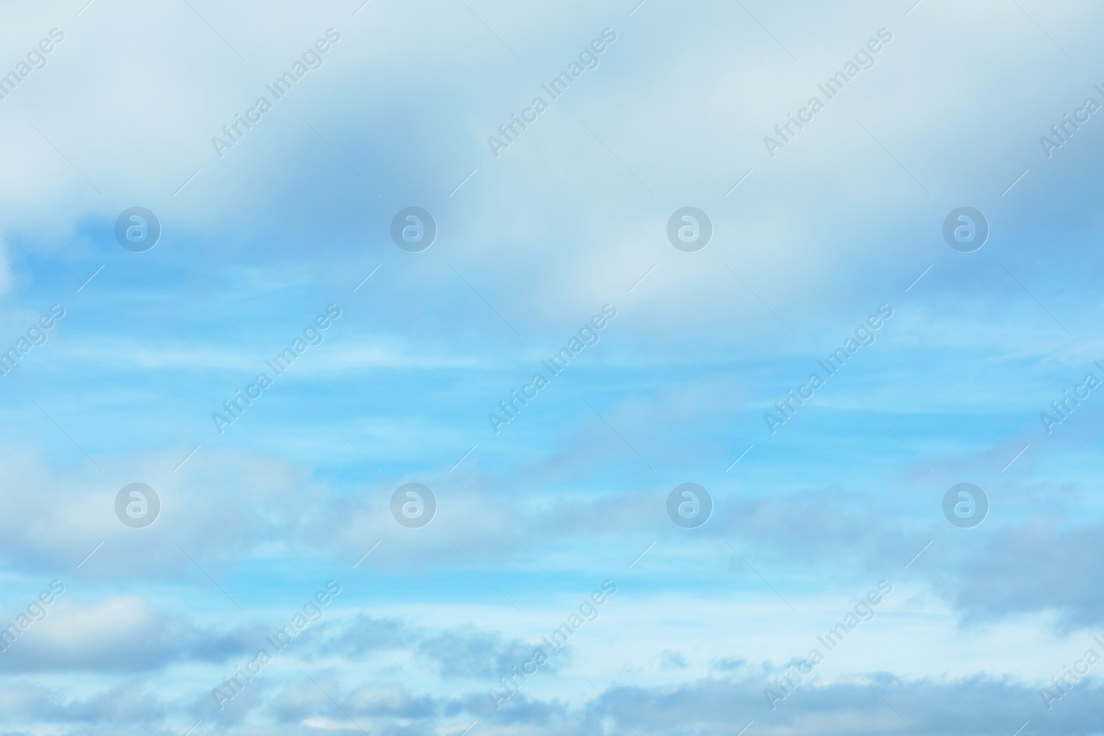 Photo of Beautiful blue sky with white clouds on sunny day