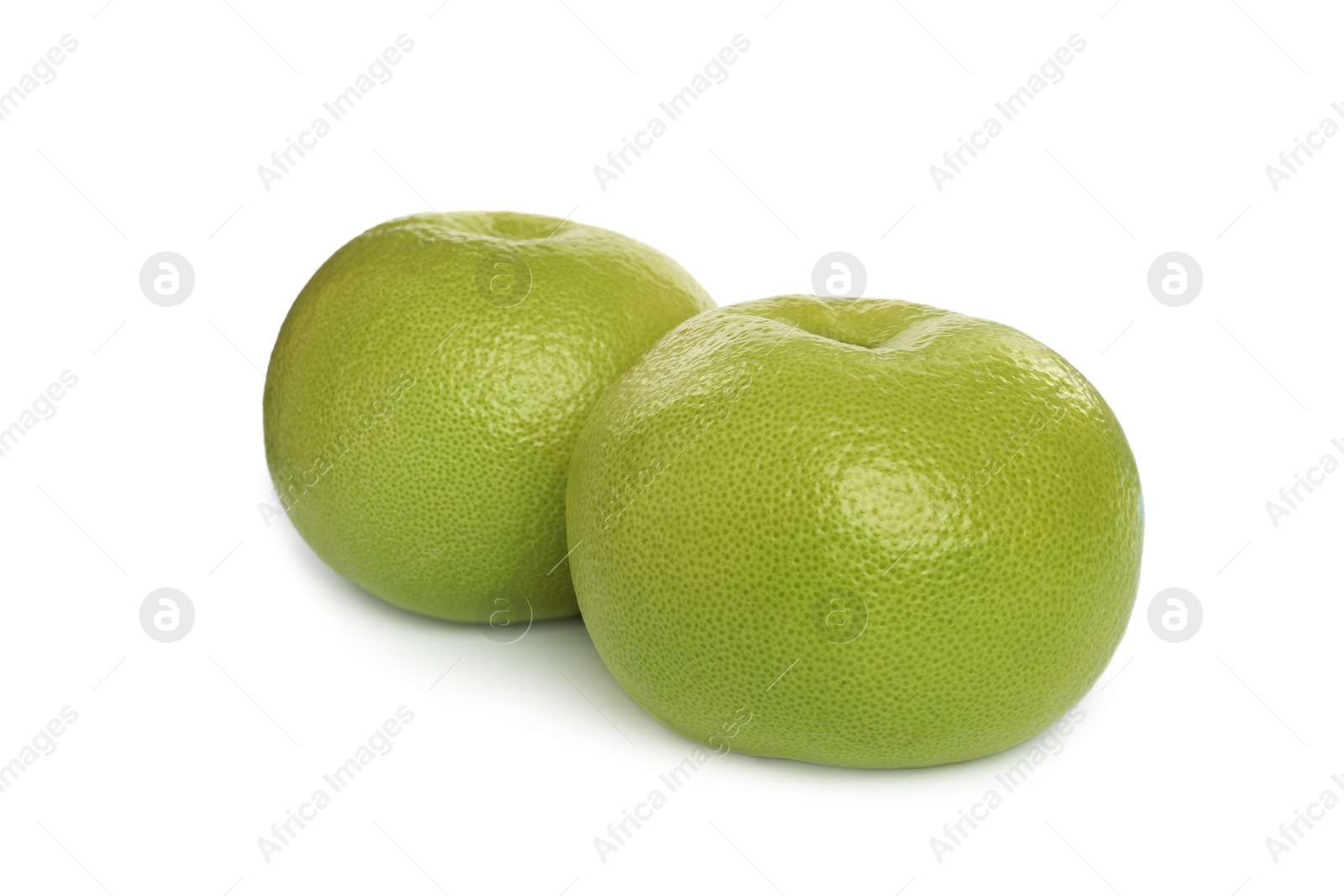 Photo of Fresh ripe sweetie fruits on white background