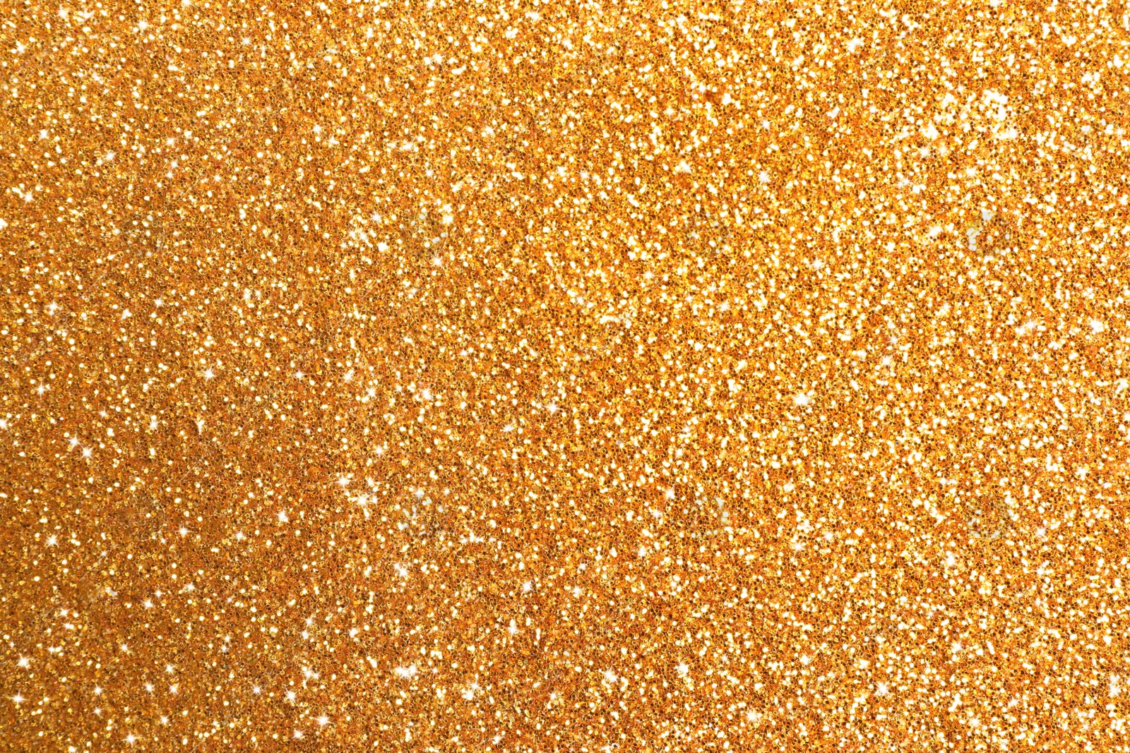 Image of Beautiful shiny golden glitter as background, closeup