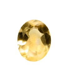 Image of Beautiful gemstone for jewelry on white background