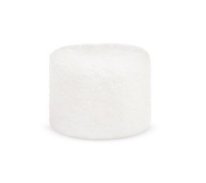 One delicious sweet marshmallow isolated on white