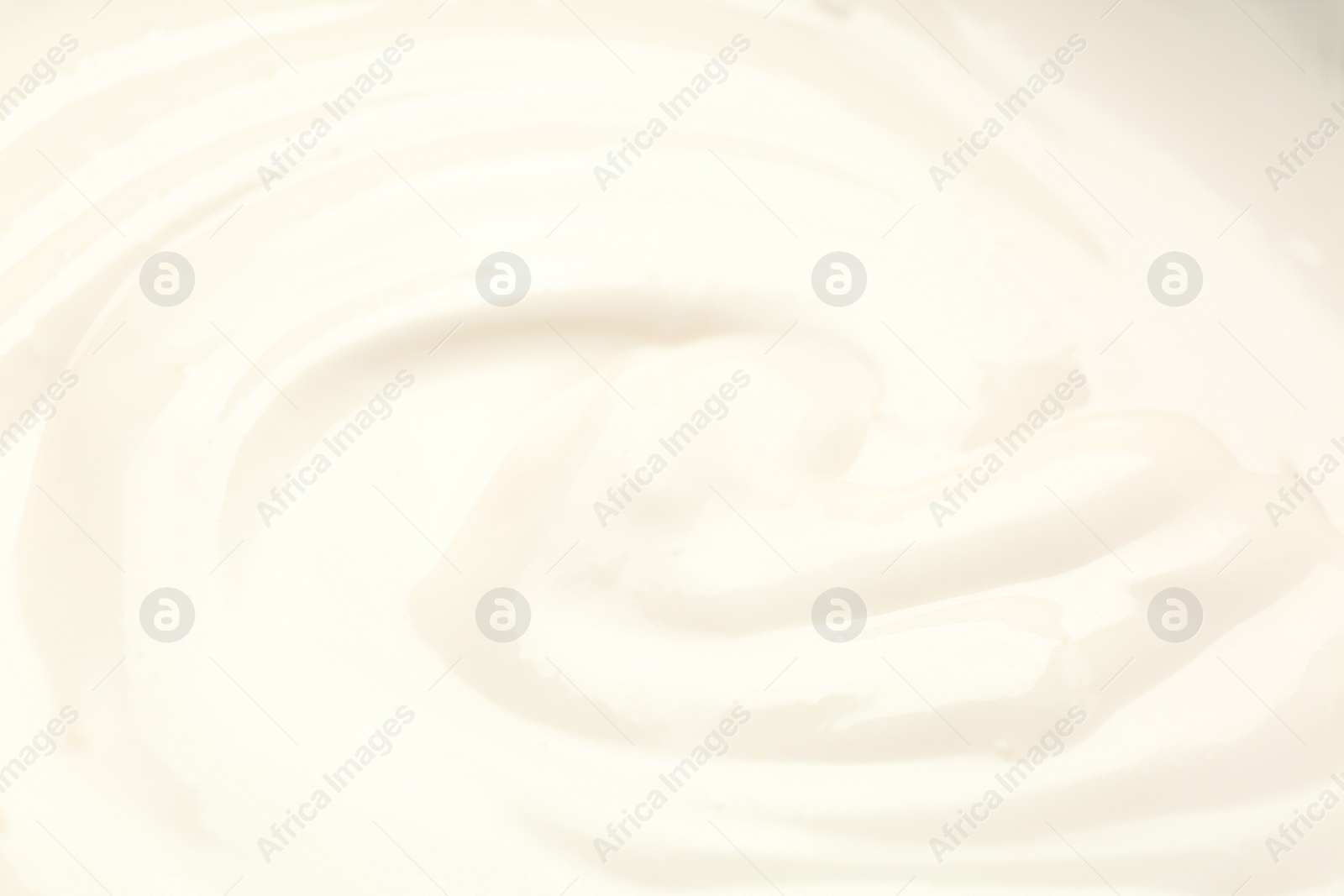 Photo of Yummy yogurt, closeup