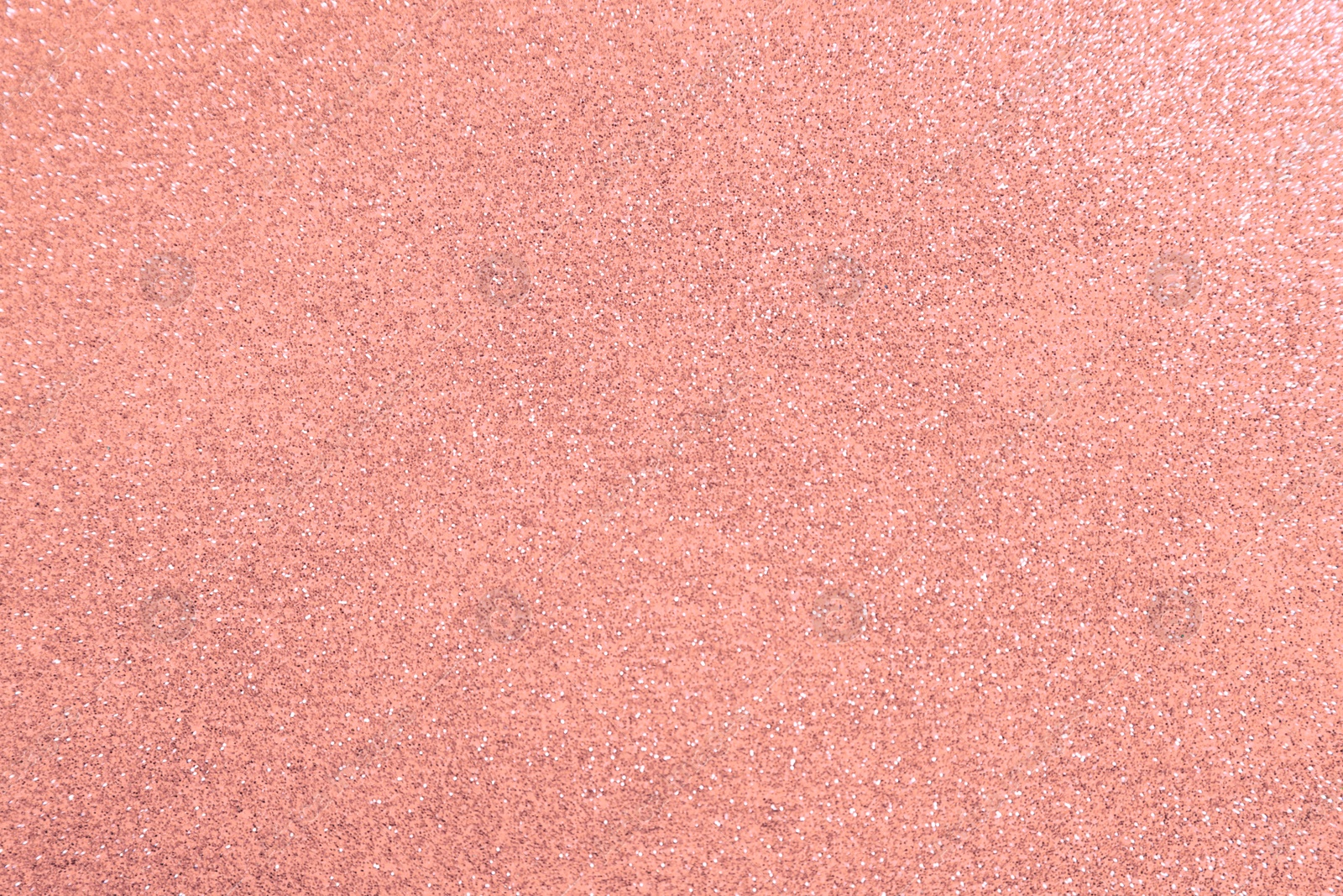 Photo of Beautiful pink shiny glitter as background, top view